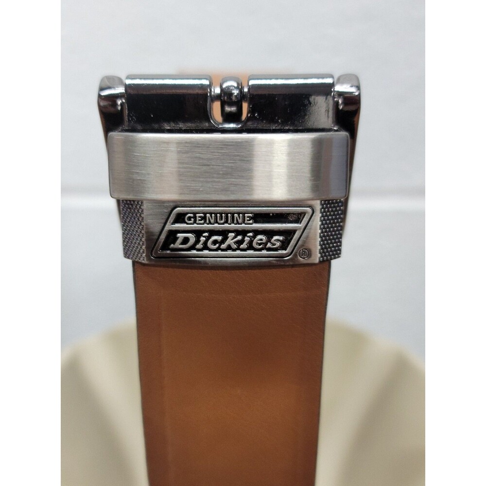 Dickies Men's 34 35 1" Wide Jean Belt Brown